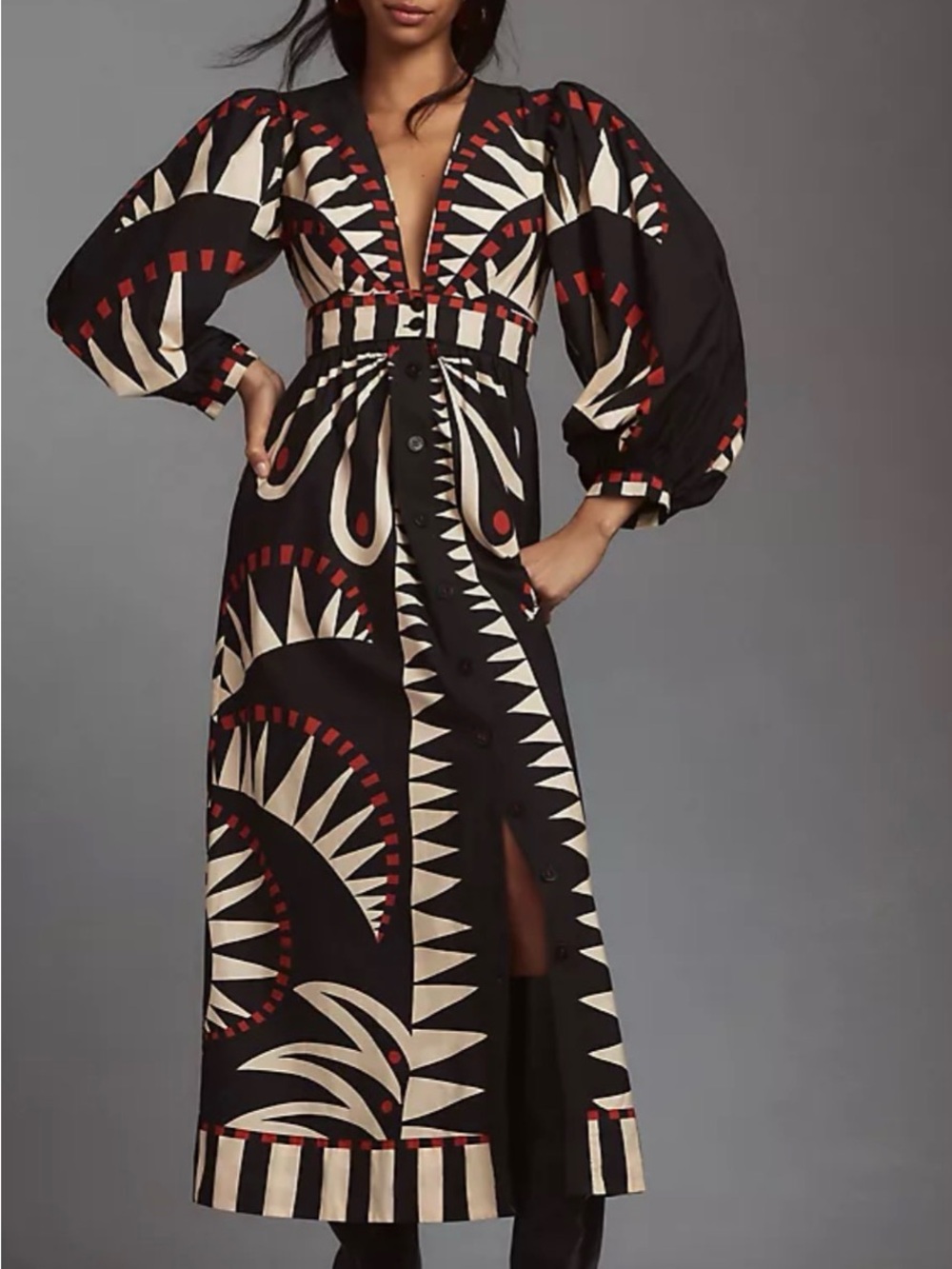 Farm Rio Coconut Grove Maxi Dress - Picture 2 of 4